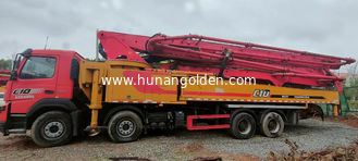 Sany Used Concrete Pump Truck 62m Truck Mounted Concrete Pump Second Hand