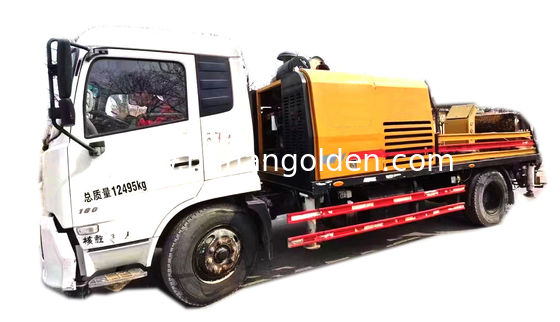 Second Hand Used Concrete Pump Truck Refurbished Boom Pump Truck