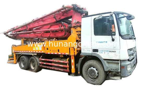 Second Hand Used Concrete Pump Truck Refurbished Boom Pump Truck