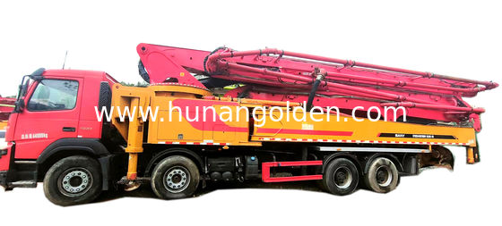 Second Hand Used Concrete Pump Truck Refurbished Boom Pump Truck