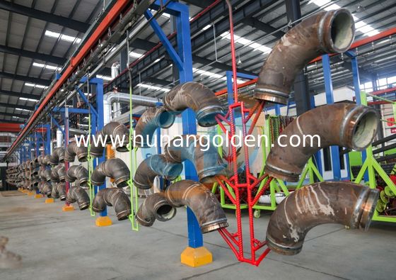 Putzmeister Concrete Pump Delivery Pipe Elbows Bend Pipe 90D 45D 30D