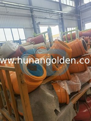 Putzmeister Concrete Pump Delivery Pipe Elbows Bend Pipe 90D 45D 30D